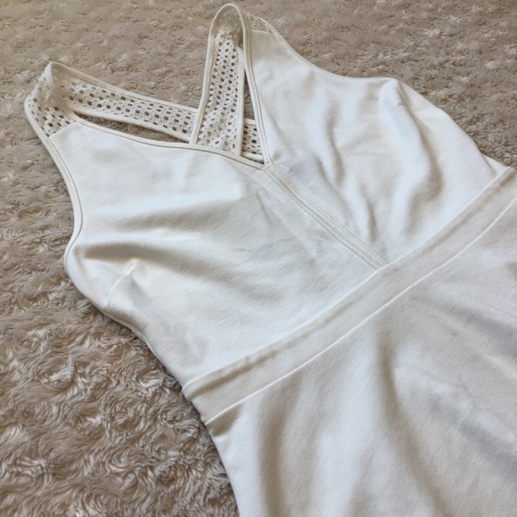 Dynamite White Peplum Top - Picture 2 of 13